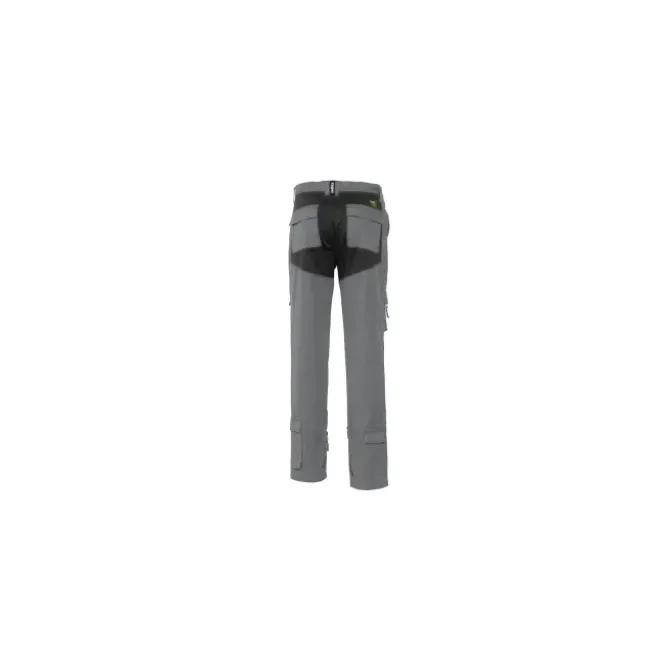Pantalone da lavoro ISSA LINE Stretch On 8738 Multitasche Tasche Laterali 100% Cotone