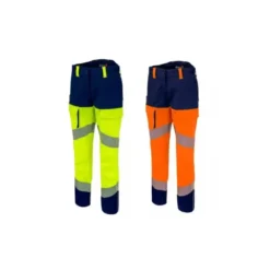 Pantalone Da Lavoro Molinel 11123226158 R-Flex Alta Visibilità Multitasche Donna