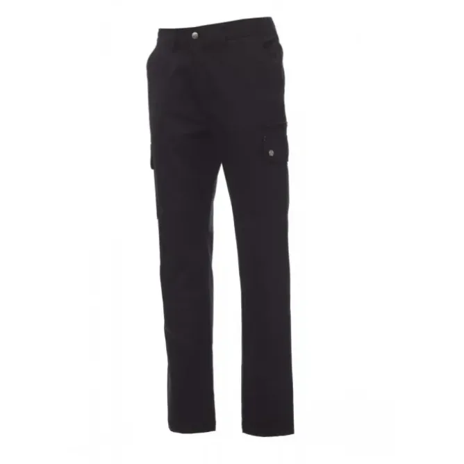 Pantalone Da Lavoro Multitasche 100% Cotone Twill Forest - Payper AY 7332