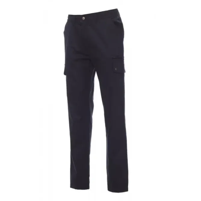 Pantalone Da Lavoro Multitasche 100% Cotone Twill Forest - Payper AY 7332