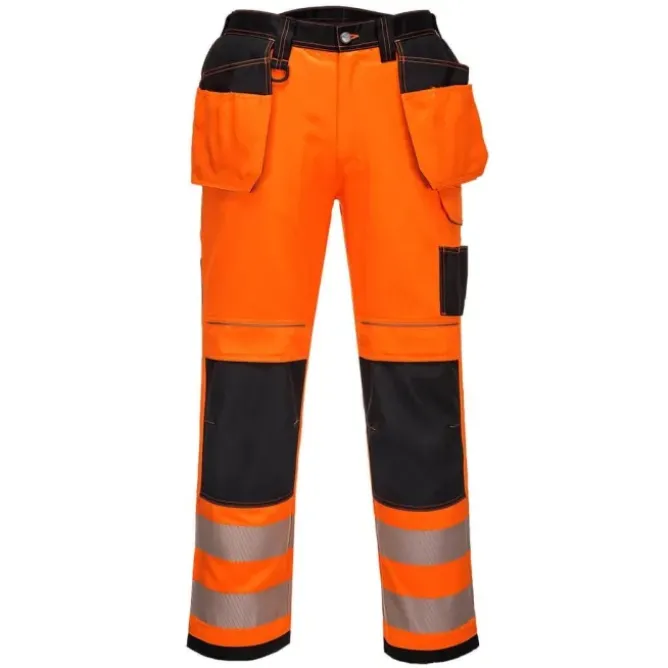 Pantalone da Lavoro Stretch Holster Alta Visibilita Portwest PW306