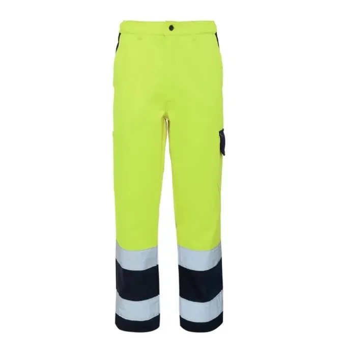 Pantalone invernale da Lavoro Alta Visibilità Multitasche Rossini Hi-Vis A00131