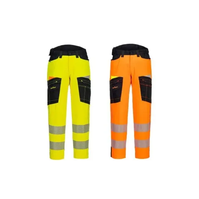 Pantaloni da Lavoro Alta Visibilità Portwest Holster DX4 Stretch DX453