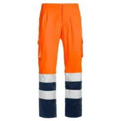 Pantaloni da Lavoro Alta Visibilità Multitasche Stretch Sottozero Pantalone H.V. Stretch 1590
