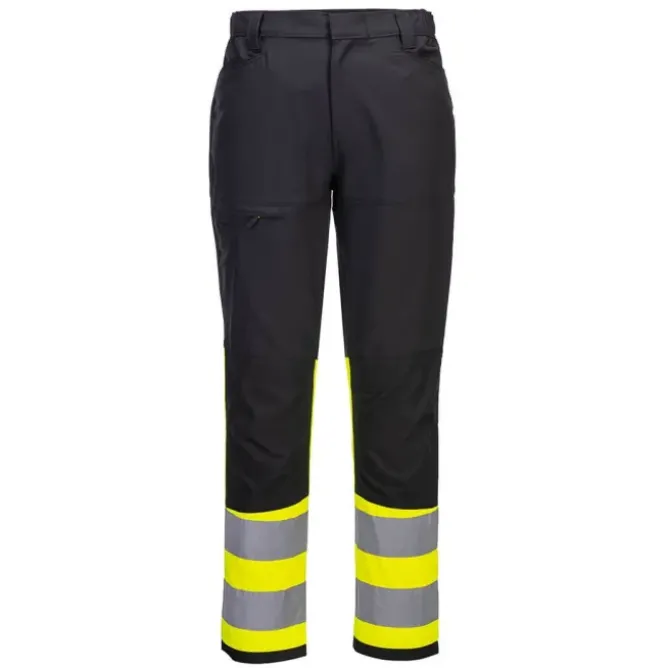 Pantaloni da Lavoro Alta Visibiltà Multitasche Stretch Portwest CD888