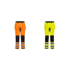 Pantaloni da Lavoro Alta Visibilità Multitasche Stretch Portwest CD889