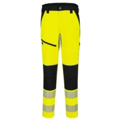 Pantaloni da Lavoro Alta Visibilità Multitasche Impermeabili Stretch Portwest T140