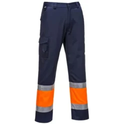 Pantaloni da Lavoro Alta Visibilità Multitasche Leggeri Portwest L049