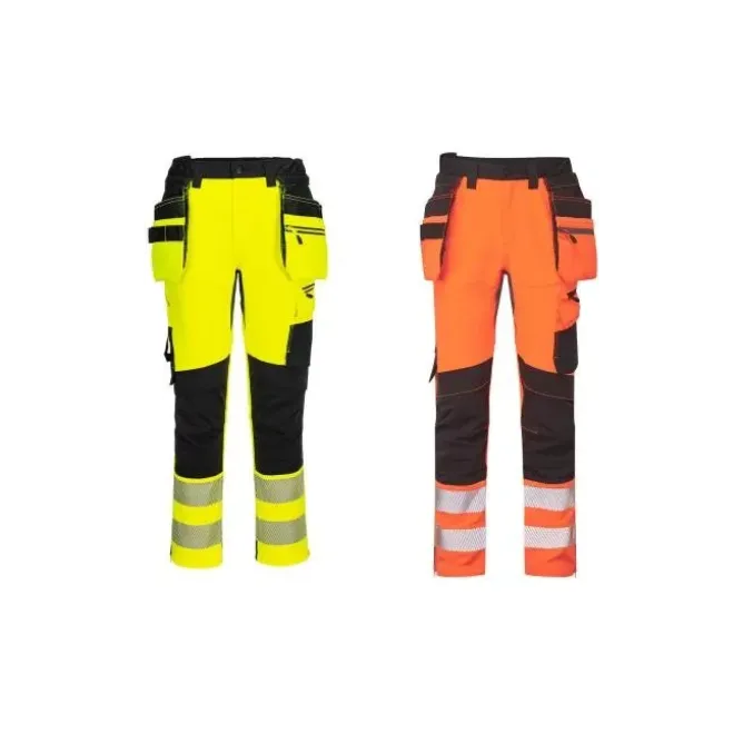 Pantaloni da Lavoro Alta Visibilità Craft Portwest Holster DX4 Stretch DX454