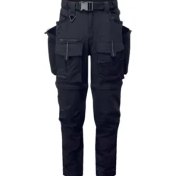 Pantaloni da Lavoro Alta Visibilità Multitasche Stretch 3 in 1 Portwest BX321