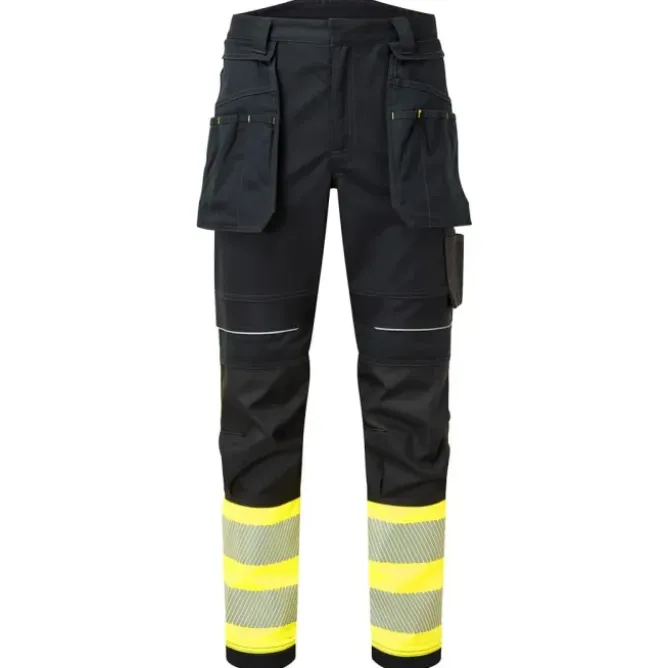 Pantaloni da Lavoro Alta Visibilità Multitasche Ignifugo Stretch Portwest FR416