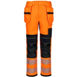 Pantaloni da Lavoro Alta Visibilità Multitasche Ignifugo Portwest FR415