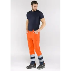 Pantaloni da Lavoro Alta Visibilità Multitasche Stretch Sottozero Ecolight 2590