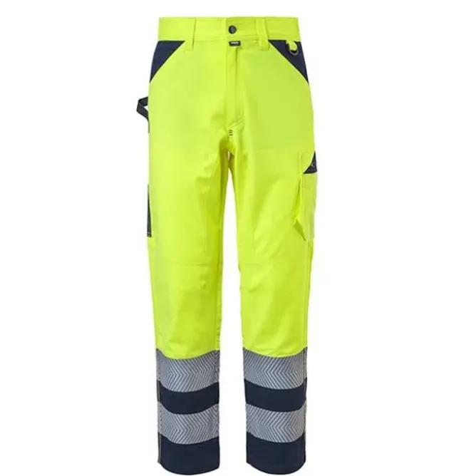 Pantaloni da Lavoro Alta Visibilità Multitasche Rossini Hella Hi-Vis A00132