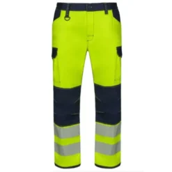 Pantaloni da Lavoro Alta Visibilità Multitasche Stretch Bicolore Velilla 303010S