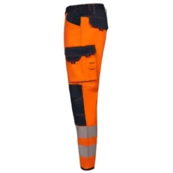 Pantaloni da Lavoro Alta Visibilità Multitasche Stretch Bicolore Velilla 303010S