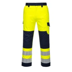 Pantaloni da Lavoro Alta Visibilità Impermeabile Ignifugo Multitasche Modaflame Portwest MV46