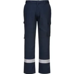 Pantaloni da Lavoro Alta Visibilità Impermeabile Ignifugo Multitasche Bizflame Portwest FR401