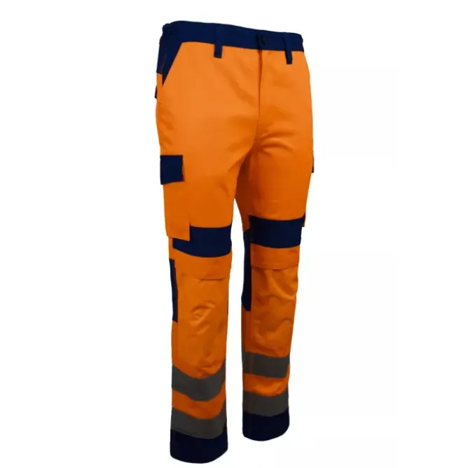 Pantaloni da Lavoro Coverguard Hibana II Alta Visibilità Multitasche Stretch 5HBA16