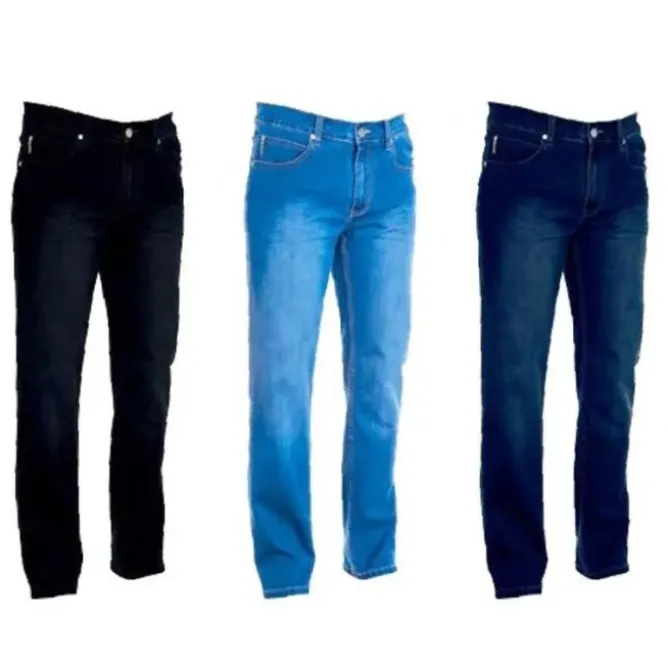 Pantaloni da Lavoro Elasticizzati in Jeans Multitasche con rinforzi Mustang- Payper