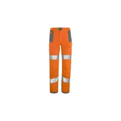 Pantaloni da Lavoro Lafont alta visibilità con tasche al ginocchio 1HVNG3PI