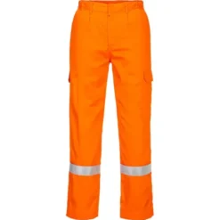 Pantaloni da Lavoro Leggeri Alta Visibilità Multitasche Ignifugo Multi-norma Portwest FR412