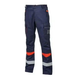 Pantaloni da Lavoro Multitasche Ignifugo Antistatico Alta Visibilità U-Power Titan MP247NO