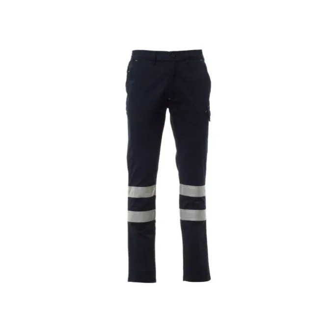 Pantaloni da Lavoro Payper AY 7609 Alta Visibilità Power Stretch Reflex Multitasche