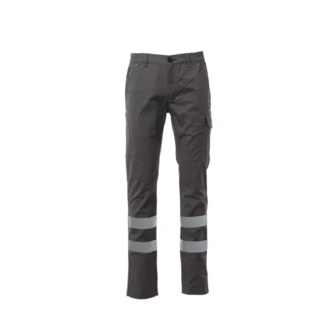 Pantaloni da Lavoro Payper AY 7608 Alta Visibilità Power Stretch Reflex Multitasche