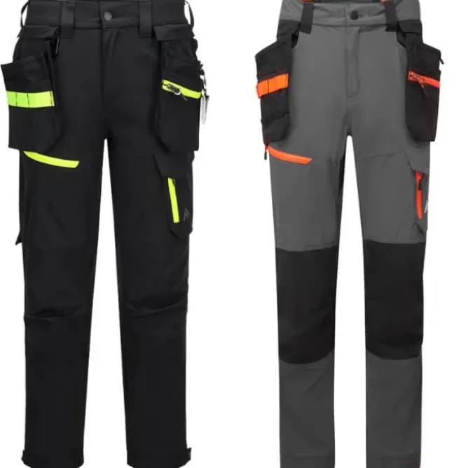 Pantaloni da Lavoro Portwest EV446 Multitasche Stretch con tasche Holster staccabili