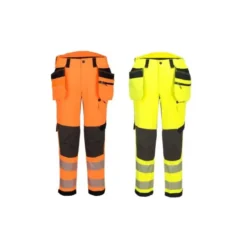 Pantaloni da Lavoro Portwest Alta Visibilità Holster EV448 Stretch Multitasche