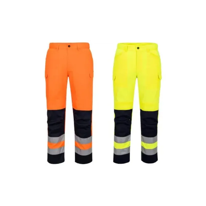 Pantaloni da Lavoro Portwest Alta Visibilità T143 Stretch Multitasche