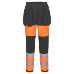 Pantaloni da Lavoro Portwest Alta Visibilità Service WX2 CD847 Multitasche Stretch Donna