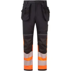 Pantaloni da Lavoro Portwest Alta Visibilità FR452 Multitasche Antistatico Ignifugo Stretch