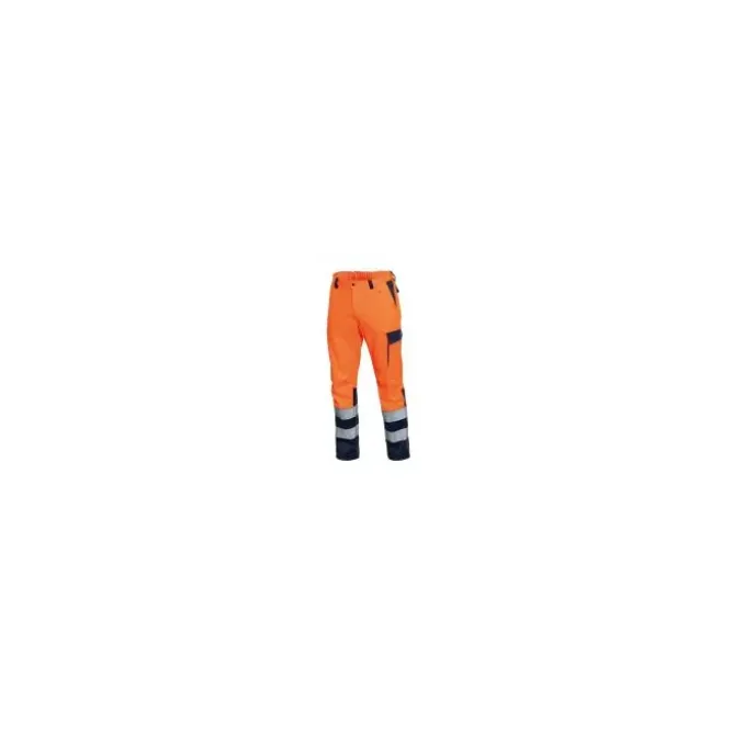 Pantaloni Da Lavoro Siggi Advance Next 25PA1624/00-1589 Multitasche Stretch Alta Visibilità