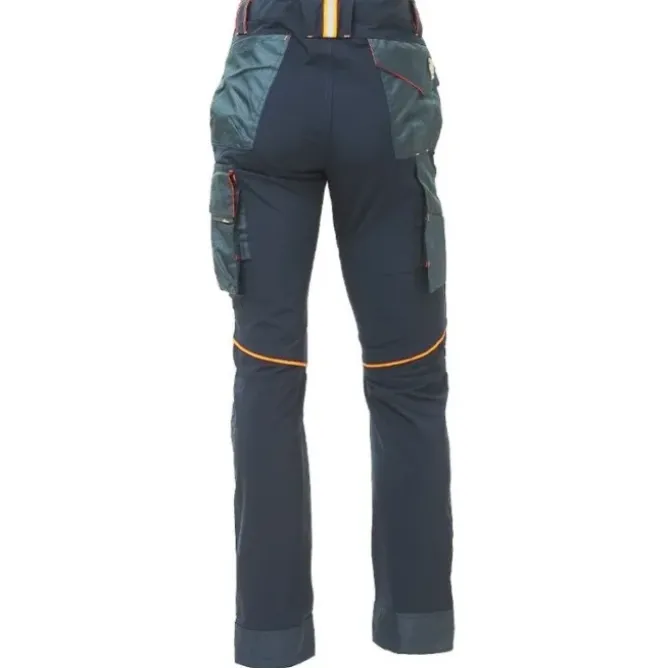 Pantaloni da Lavoro Stretch Elasticizzati Multitasche U-Power World FU189BC