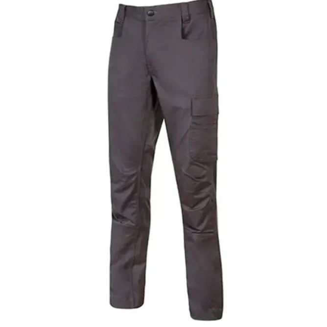 Pantaloni da Lavoro Stretch Elasticizzati Multitasche U-Power Bravo Top ST202BC