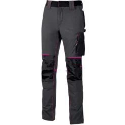 Pantaloni da Lavoro Stretch Elasticizzati Multitasche U-Power Atom Donna PE145GF