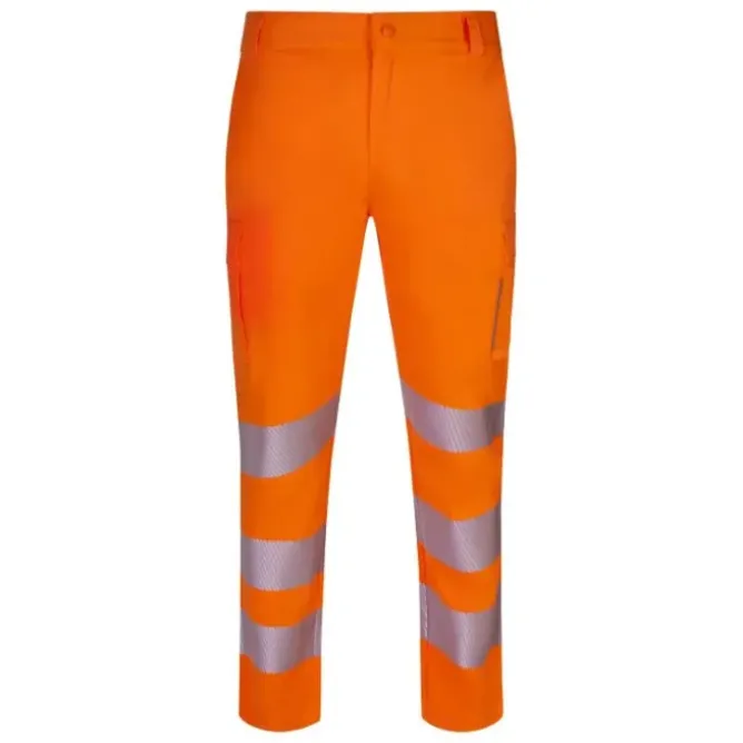 Pantaloni da Lavoro Velilla Alta Visibilità 303031SW Multitasche Stretch Donna