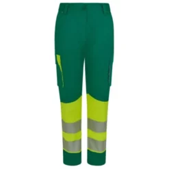 Pantaloni da Lavoro Velilla Alta Visibilità Multitasche Stretch Bicolore 303032S