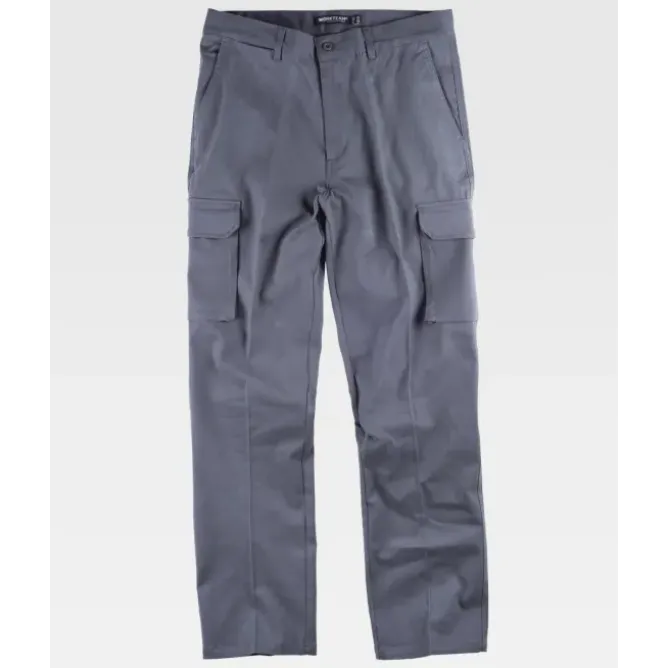 Pantaloni da Lavoro Workteam Retto Multitasche B1421