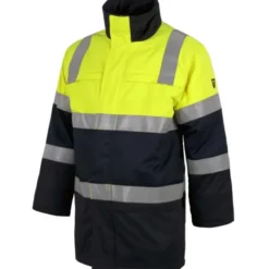 Parka Alta visibilità Ignifugo Antistatico per saldatura ed Arco elettrico - B3791 Workteam
