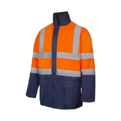 Parka bicolore 4 in 1 da Lavoro Alta Visibilità Multitasche Velilla 306003