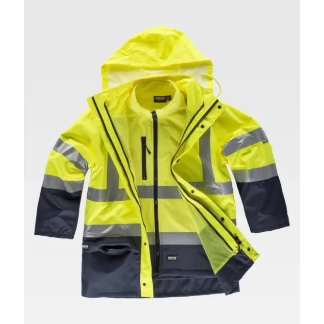 Parka da Lavoro Alta Visibilità C3745 - Workteam