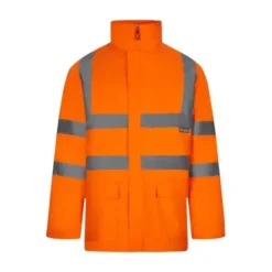 Parka da Lavoro Alta Visibilità 4 in 1 Multitasche Impermeabile Velilla 306007
