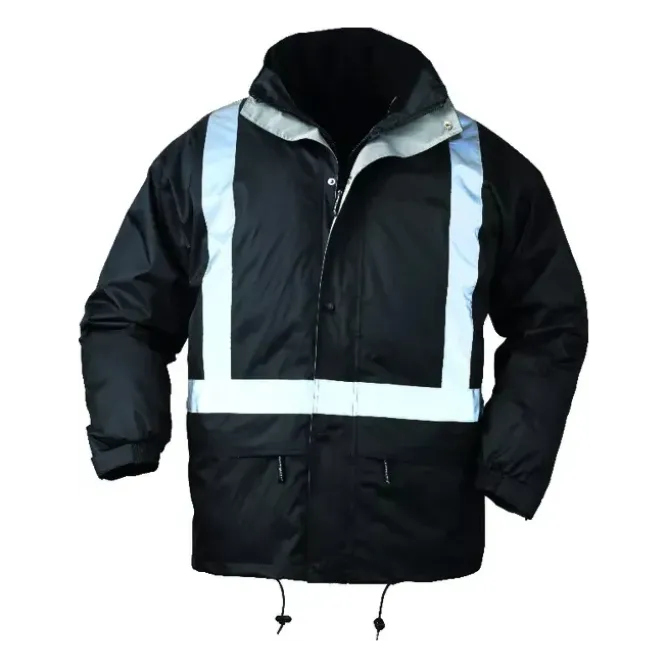 Parka 4 in 1 Coverguard BODYGUARD II 5BODN: 100% PES Spalmato PVC- Nero