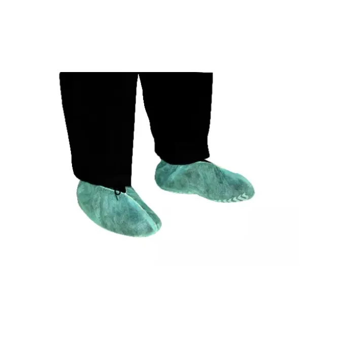 100 Pezzi - Copriscarpe da Lavoro Coverguard Over Shoes Monouso Antiscivolo MO45245