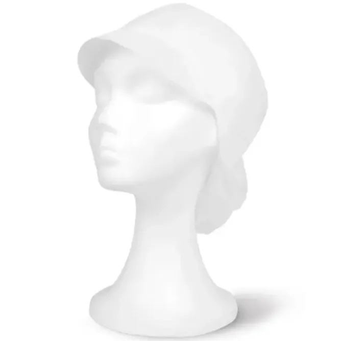 100 Pezzi - Cuffia monouso con visiera da Lavoro Velilla Lady 584001