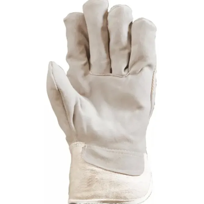 120 Pezzi - Guanti Da Lavoro Coverguard In Pelle Eurostrong MO150 Rischi Meccanici