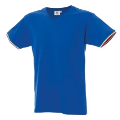 5 Pezzi - T-Shirt collo a V da Lavoro 100% Cotone JRC New Milano 989973